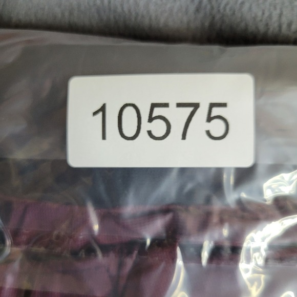 ASICS Surge Warm-Up Jacket‎ Mens Small Maroon Full Zip Mock Neck Track - Picture 11 of 11